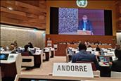 Font participa en la 75a Assemblea de l'OMS a Ginebra