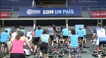 Pedalada solidària en benefici d'Unicef l'1 de febrer amb 85 bicicletes al Poliesportiu