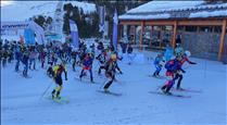 Pere Rullan i Clàudia Tremps guanyen la 3 Fronteres Dynafit Grandvalira, la primera prova de la Copa d'Andorra d'esquí de muntanya