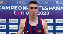 Pol Moya, sisè en els 1.500 del Campionat d'Espanya