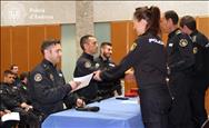 La policia lliura els diplomes de la formació en seguretat ciutadana