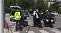 La policia sanciona 60 motoristes en el marc de la campanya de seguretat en el trànsit