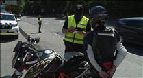 La policia sanciona 63 conductors de motos en la darrera campanya de seguretat de trànsit
