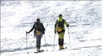 Primer tast dels esquiadors a les pistes 