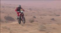 La primera part de l'etapa marató del Dakar deixa Sam Sunderland tercer de la general en motos