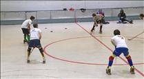 Primers entrenaments de la selecció d'hoquei patins dirigida per 'Wifi' Balart