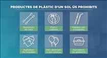 Els productes de plàstic d'un sol ús, prohibits a partir del gener