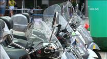 La quarta edició de Vespandorra concentra 70 motos