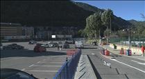 Queda tancat l'aparcament del Parc Central pel muntatge de l'envelat de la fira d'Andorra la Vella