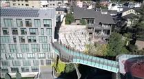 Recta final de les negociacions per desbloquejar el projecte de la passarel·la al centre històric d'Andorra la Vella