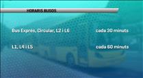 Reducció de les freqüencies de pas dels autobusos