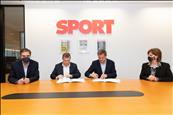 Sant Julià i el diari Sport signen un acord per promocionar els esdeveniments esportius i culturals de la parròquia