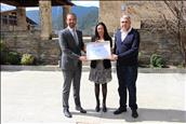 El secretari general de l'Organització Mundial del Turisme visita Ordino, candidat al 'Best Tourism Villages'