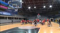 La selecció espanyola de bàsquet amb cadira de rodes tanca l'estada a Andorra amb el MoraBanc
