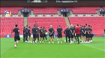 La selecció de futbol afronta el seu repte més difícil a Wembley