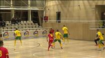 La selecció de futbol sala cau en el primer amistós contra Lituània al Prat Gran (3-6)