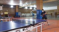 Una setmana entrenant amb el vigent campió d'Espanya de tennis taula