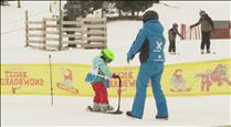 SnowDay: una jornada d'esport d'hivern adaptat