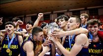 La sub-16 masculina de bàsquet aconsegueix l'or a l'Europeu C