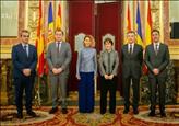 Suñé es reuneix a Madrid amb els presidents del Congrés dels Diputats i el Senat espanyol