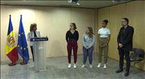 Tres alumnes del Lycée guanyen el concurs sobre Europa de Cultura