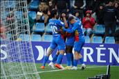 Triomf vital del FC Andorra contra el Màlaga (1-0)