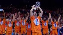 El València Basket aixeca l'Eurocup per quarta vegada
