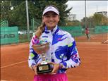 Vicky Jiménez es proclama campiona de l'ITF júnior de Plovdiv