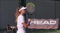 Vicky Jiménez es queda amb la mel als llavis a Wimbledon