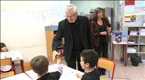 Vives reprèn la visita pastoral amb les escoles d'Escaldes-Engordany