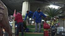Els voluntaris ultimen els preparatius de la Cavalcada de Reis d'Andorra la Vella i Escaldes-Engordany