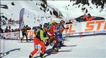 Vuitena posició per equips d'Andorra per tancar el Mundial d'esquí de muntanya