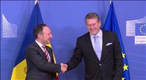 Xavier Espot i Maroš Šefcovic es troben a Brussel·les amb l'acord d'associació com a tema central