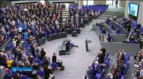 Zelenski demana suport a Alemanya per aturar la guerra en una intervenció al Parlament