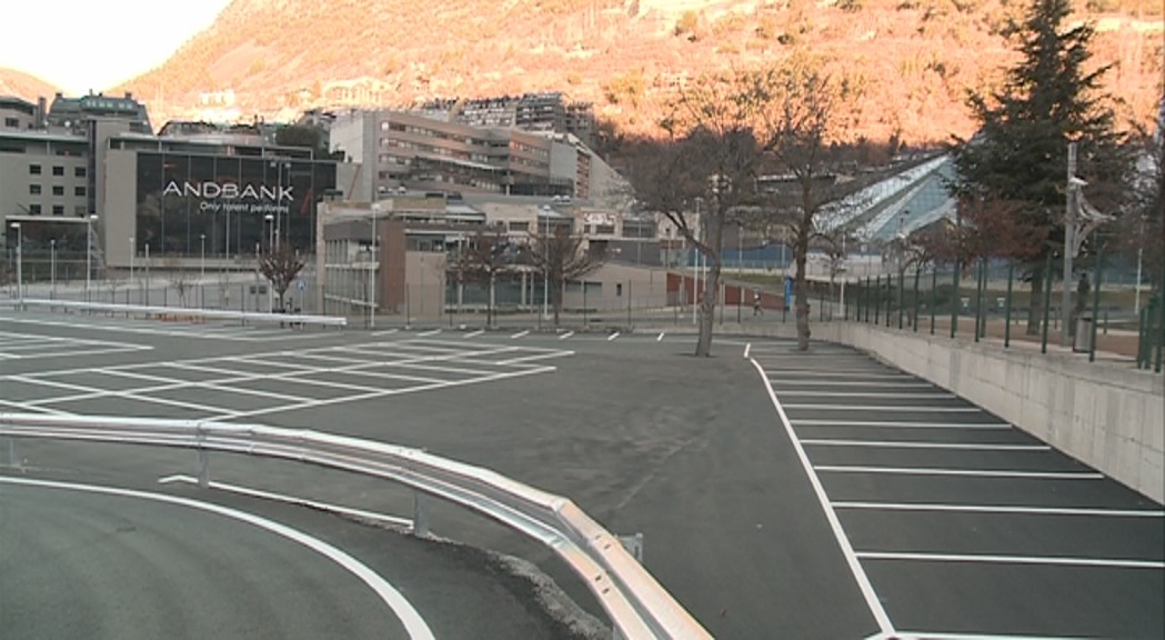 Obre parcialment el nou aparcament dels Veedors, a Escaldes
