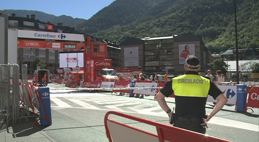 L'arribada de la Vuelta provoca les primeres restriccions