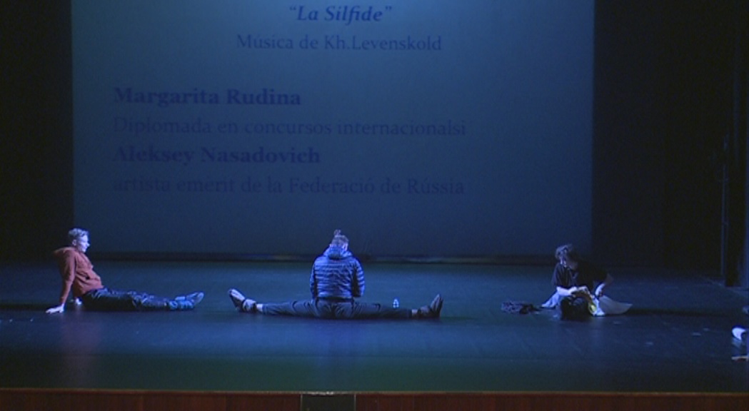 El ballet de Sant Petersburg ultima els assajos a l'auditori Claror