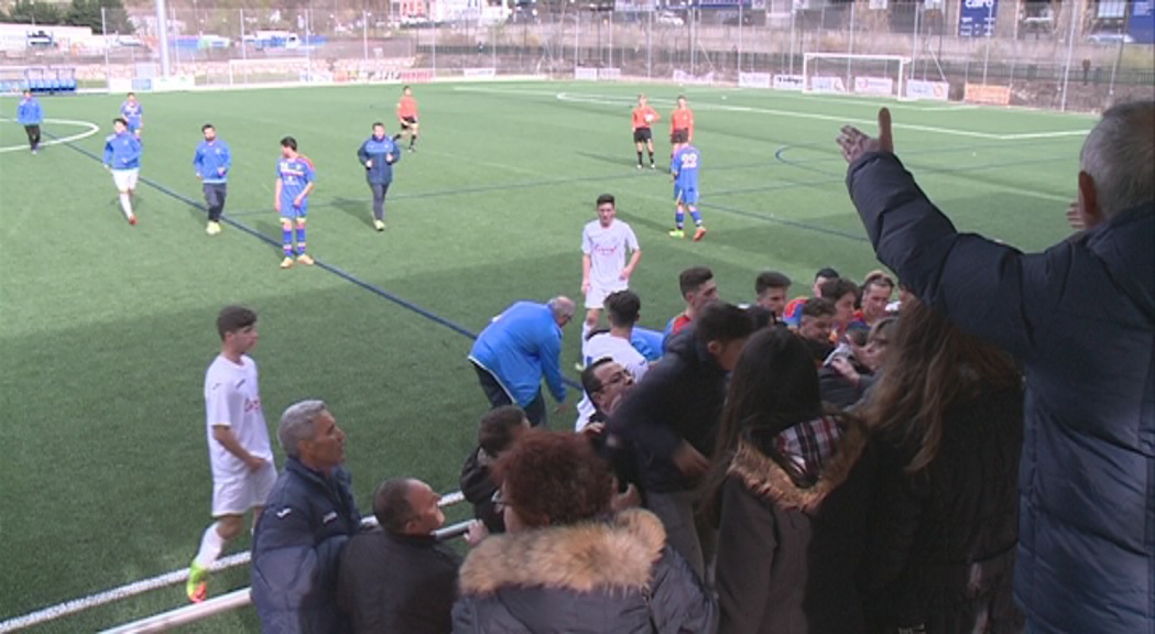 Vuit partits de sanció per a Eric de Pablos, el juvenil de l'FC Andorra implicat en una batussa