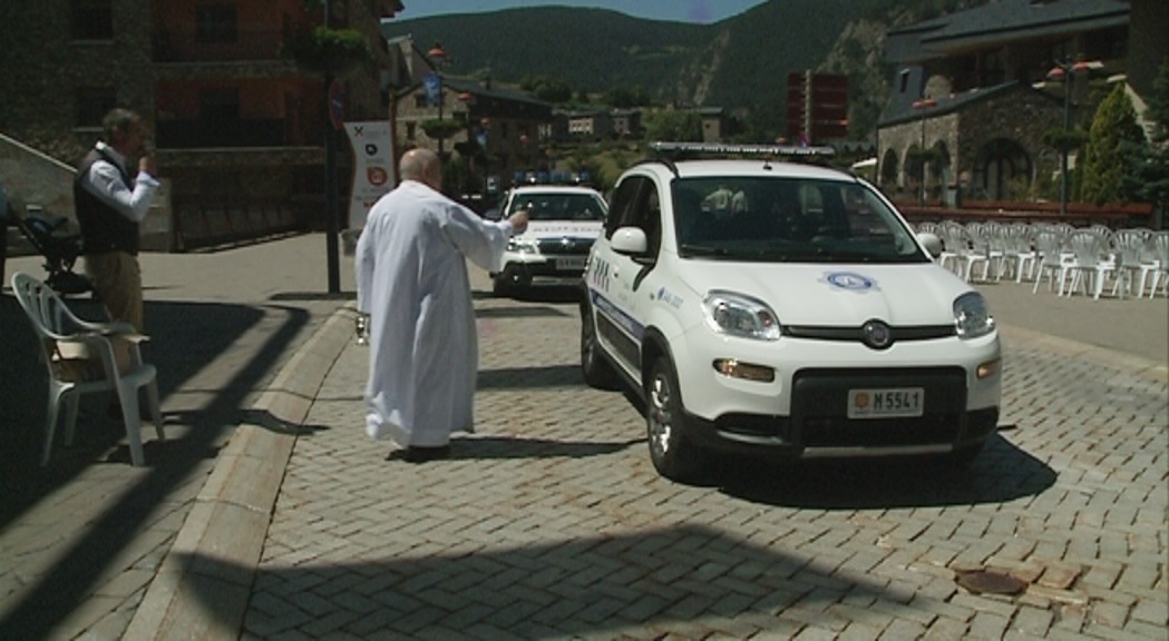 Canillo celebra Sant Cristòfol amb la benedicció dels vehicles