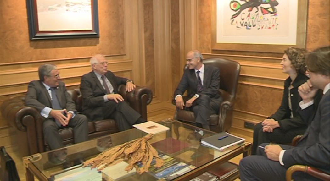 Trobades del cap de Govern i els síndics amb Josep Borrell