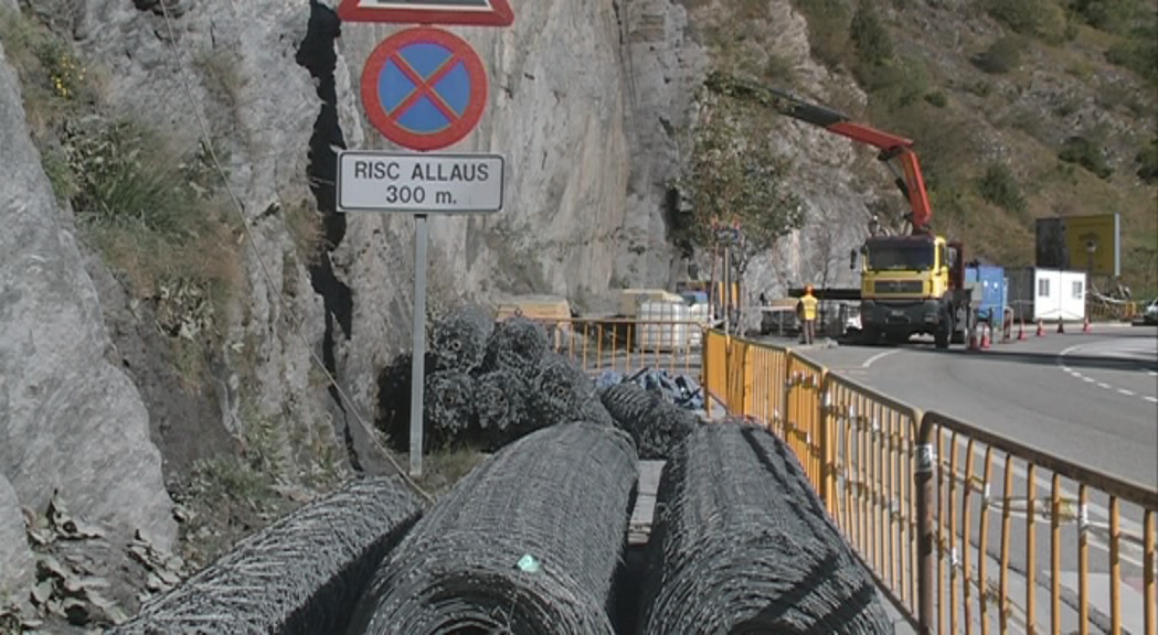 800.000€ per reforçar la seguretat per la caiguda de rocs