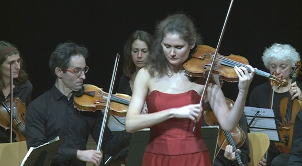 Marie Cantagrill interpreta "Les quatre estacions", a l'Auditori Nacional