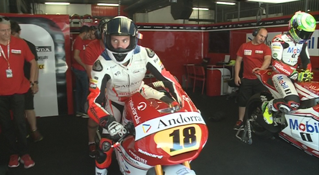 Cardelús prepara a Jerez el Campionat d´Europa de Moto2