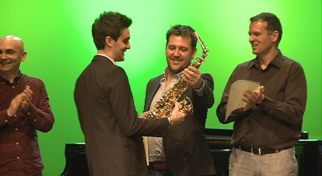 Carlos Zaragoza guanya el cinquè concurs Solo Saxophone de l'Andorra Sax Fest