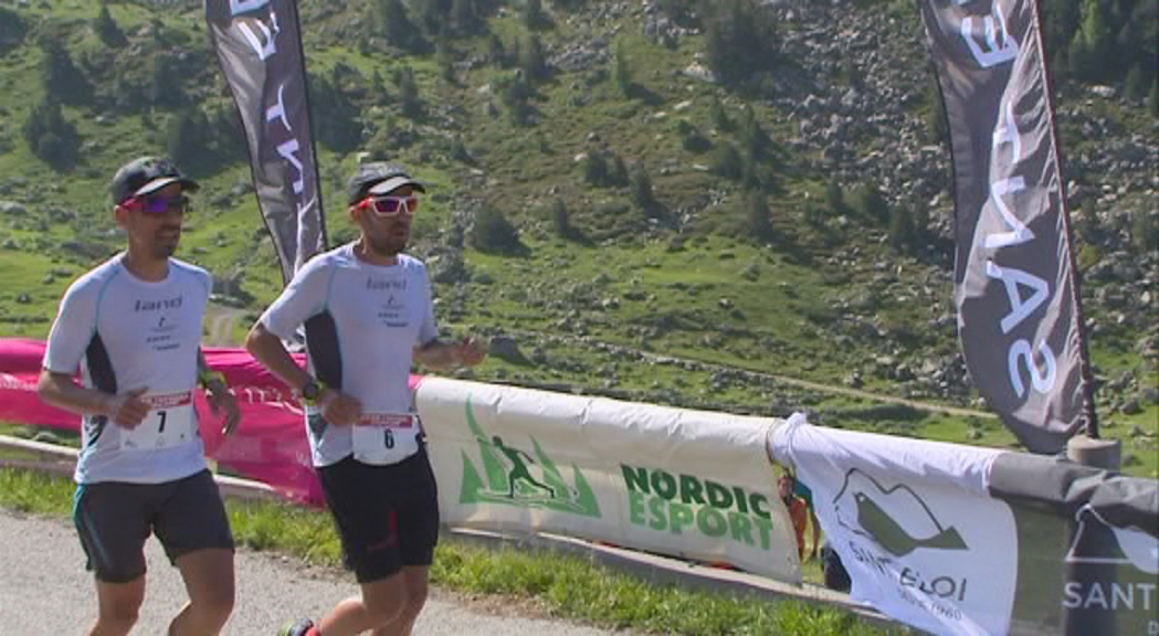 Òscar Casal ha estat el millor andorrà a la Dolomites Sky Race