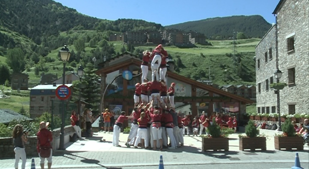 Els Castellers d'Andorra iniciaran una campanya de micromecenatge per aixecar castells més alts