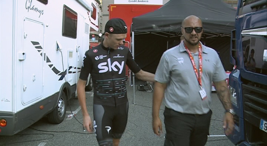 El guanyador de la Vuelta Chris Froome, positiu en un control antidopatge