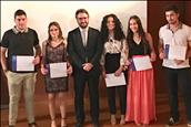 Cinc alumnes reben el 16è Premi nacional a l’estudi