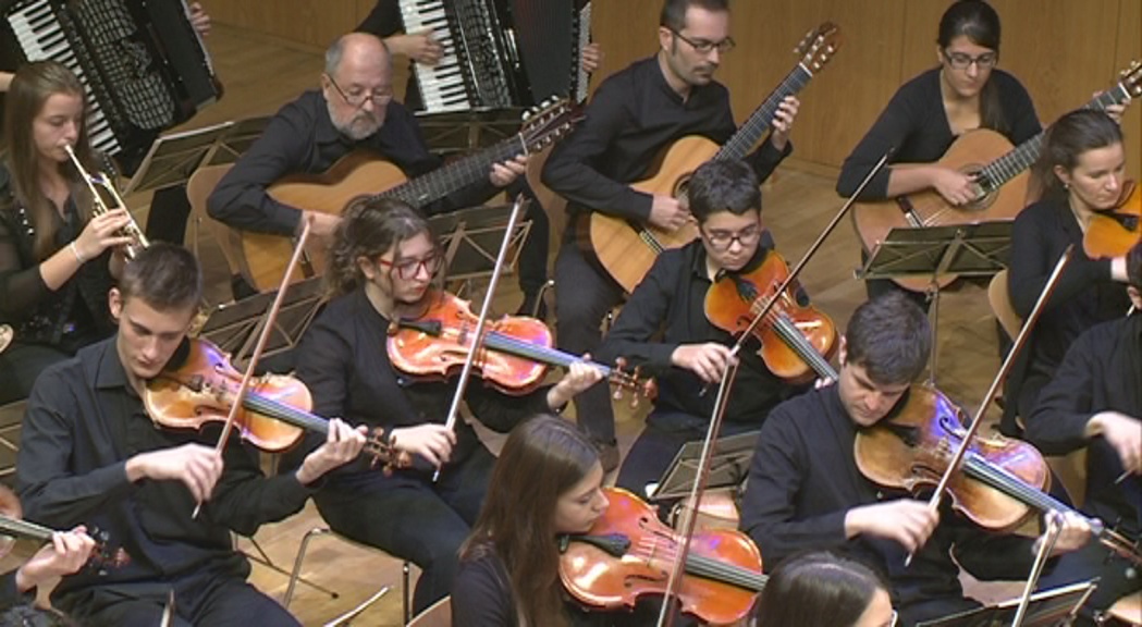 Una formació inèdita omple l'Auditori en el concert de Santa Cecília