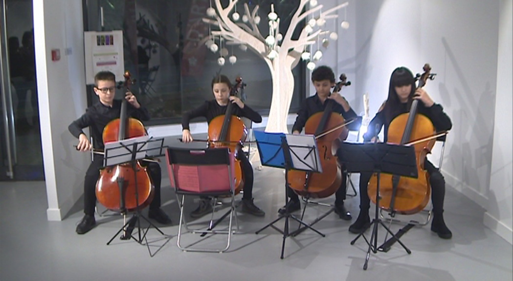 L'art centre Agüí acull un concert de violoncels per cloure l'any